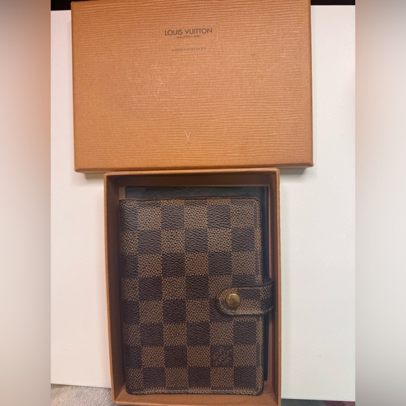 Louis Vuitton agenda cover - Damier Ebene - Picture 10 of 13